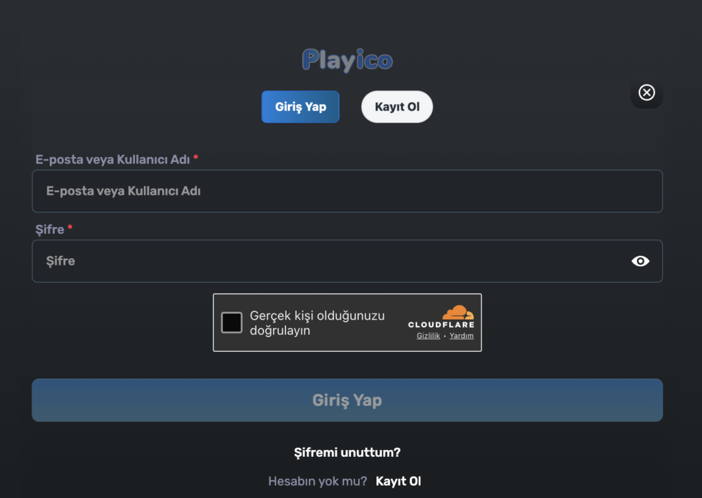 Playico Giriş 